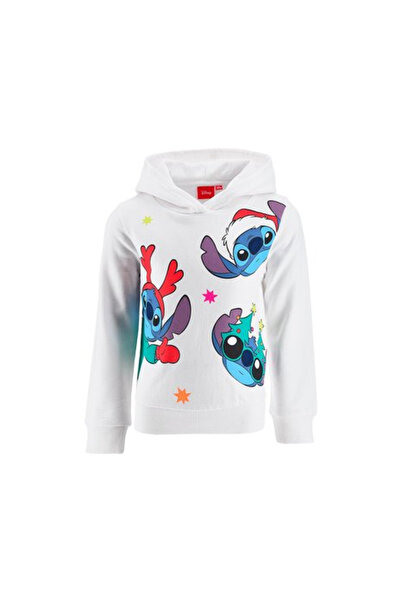 Lilo & Stitch Long-sleeved hoodie with hood, Happy Christmas Lilo and Stitch ...