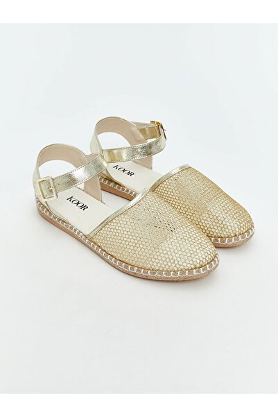 LC Waikiki Koor Yellow Ankle Strap Women's Sandals