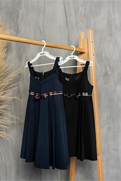 MiniKids Sarafan premium Go to School model cu bleumarin