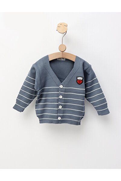 MiniKids Pulover GogoBici clasic albastru