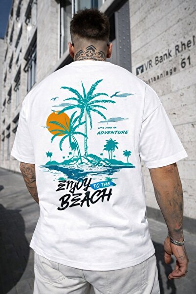 MARKATEM Markatem oversized Ανδρικό γυναικείο μπλουζάκι Unisex Πολύχρωμο Onjo...