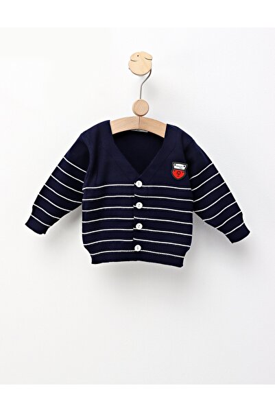 MiniKids Pulover GogoBici clasic bleumarin