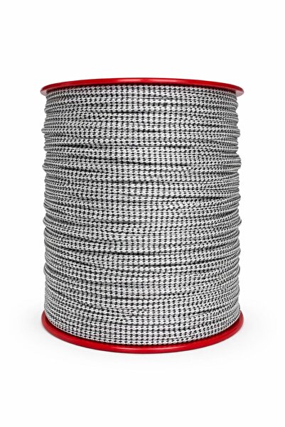 Öztürk Tekstil İp Ambalaj Paketleme İpi Siyah Beyaz Desenli 1 mm Hediye Paket...