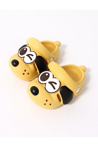 MiniKids Papuci de spuma Hey Catelus galben