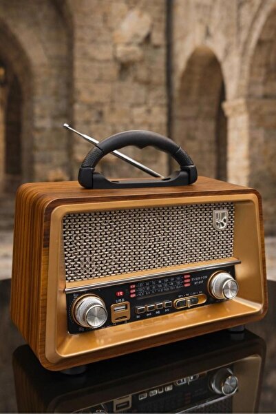 MEMİTA RT 817 USB AM-SW-FM BLUETOOTH NOSTALJİ RADYO