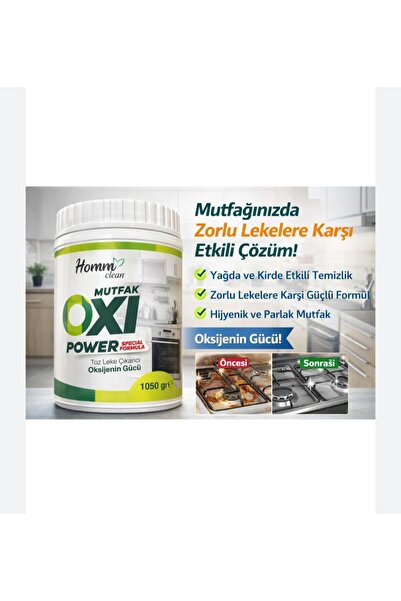 Homm Bitkisel OXI POWER MUTFAK KUTU 1050 GR.