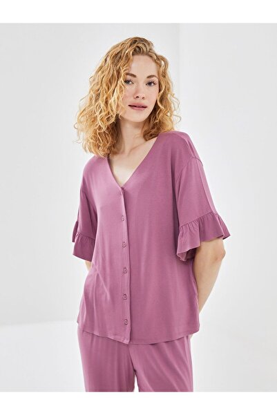 LC Waikiki V-Neck Women's Pajama Set