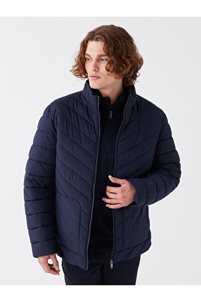 LC Waikiki Standard Mold Stand Collar Men's Puffer Coat