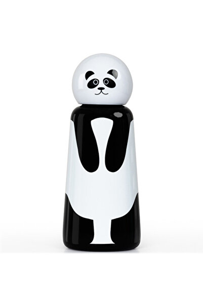 Lund London زجاجة باندا سكيتلز ميني - زجاجة مياه حراري للأطفال سعة 300 مل - ت...