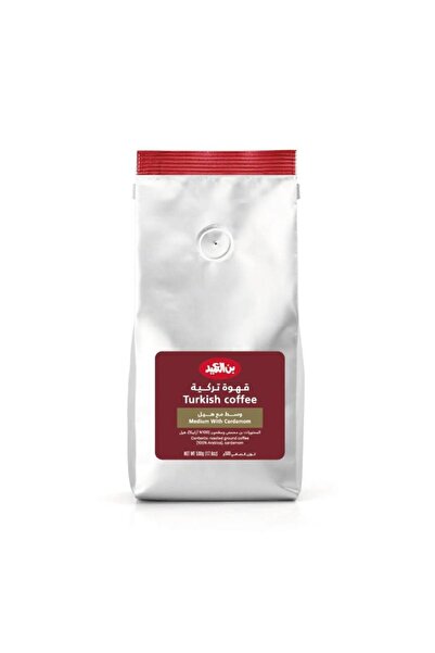 Al Ameed Coffee Al Ameed Turkish Coffee Medium With Cardamom (500g)