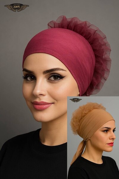 ALDAIYR 2 ΤΕΜ. Μπόνες με βολάν για χιτζάμπ