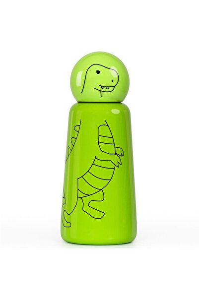 Lund London زجاجة تي-ريكس سكيتلز ميني - زجاجة مياه حراري للأطفال سعة 300 مل -...