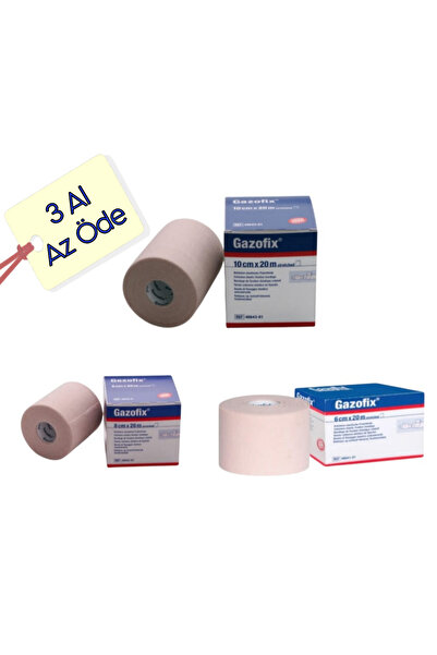BSN Gazofix Bandaj 3'ü 1 Arada 6cm, 8cm, 10cm x 20metre Sporcu Sabitleme Bandı