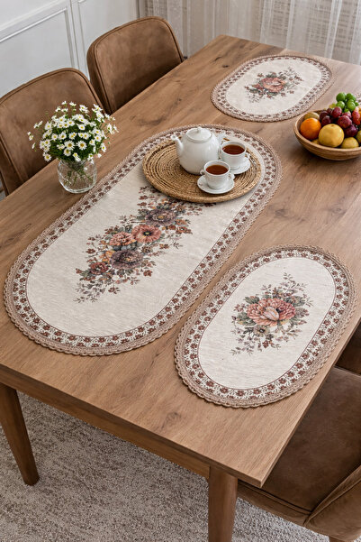 MYHOMEGOBLEN Şönilli 3 lü set