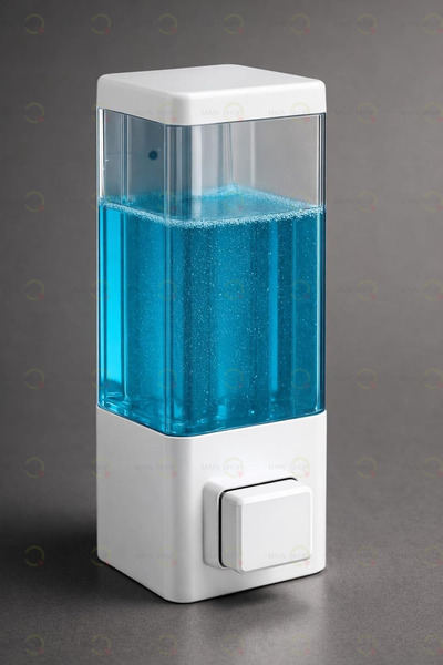 MAİN SHOP 1 buc. Dozator manual de săpun lichid adeziv, montat pe perete, pen...