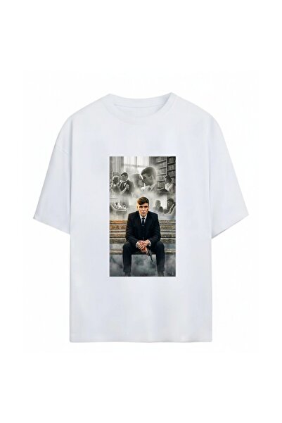 SVART WEAR Peaky Blinders Printed Unisex Oversize 100% Cotton T-Shirt