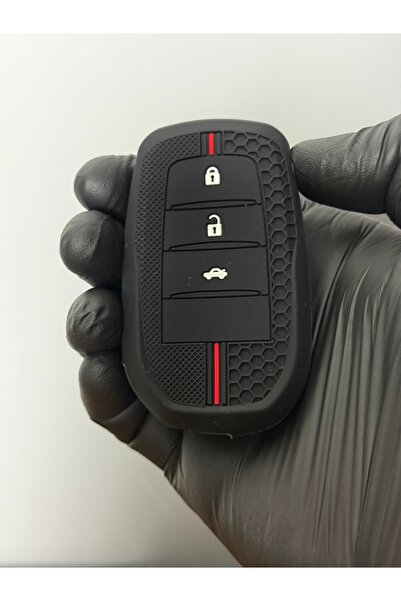 Mavi Keys Toyota Corolla C-hr Land Cruiser Hilux 3 κουμπιά Honeycomb Με σχέδι...