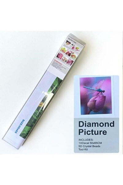 NT Boncuklu Taşlı Pano Mozaik Elmas Goblen Çocuklar İçin Diamond Tablo 50 X 6...