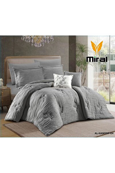 miral AL-HANOOF Royal Summer Bedspread Set (Double Size, 8 Pieces)