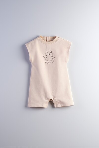 Bondberro قماش قطني ممشط قماش مودال مطرز بدلة للجنسين للأطفال والرضع