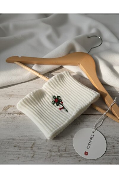 SERMEZ KADIN KREM TRİKO SAÇ BANDANA