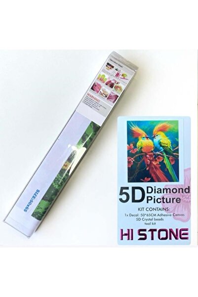 NT Boncuklu Taşlı Pano Mozaik Elmas Goblen Çocuklar İçin Diamond Tablo 50 X 6...