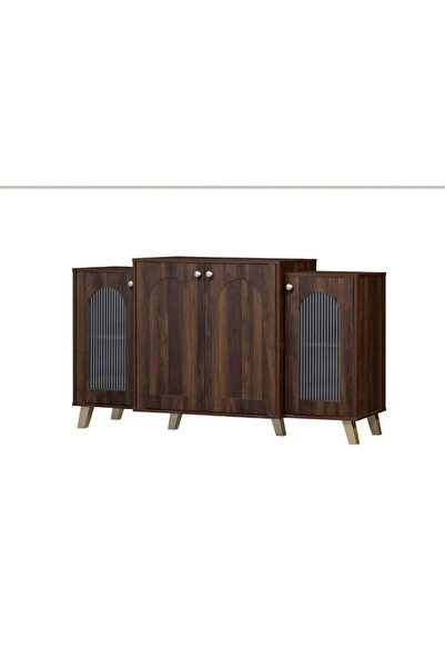 DEC9 An elegant buffet with a distinctive design and modern colors.