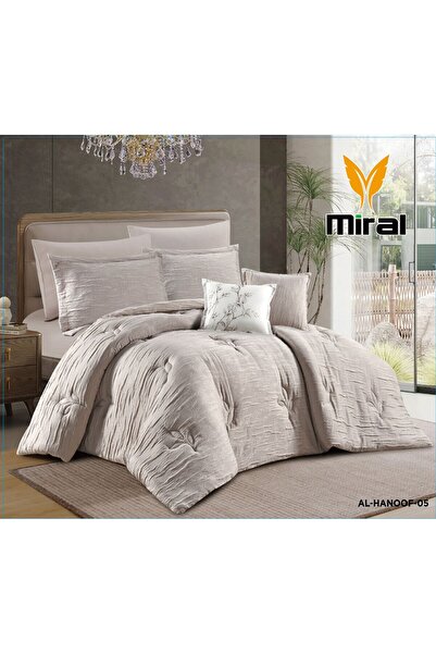 miral AL-HANOOF Royal Summer Bedspread Set (Double Size, 8 Pieces)