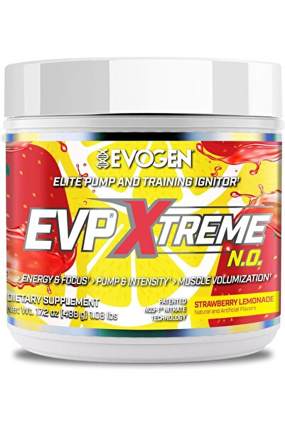 EVOGEN EVP Xtreme NO -PreWorkout with Beta Alanine Creatine Caffeine Energy P...