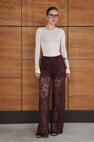 VERYMODA Brode Pantolon - Kahve | Pnt2967