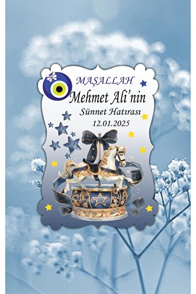 hediyyenvar SÜNNET MAGNETİ 8x6 cm – Kişiye Özel Sünnet Hatırası Magnet 10 Adet