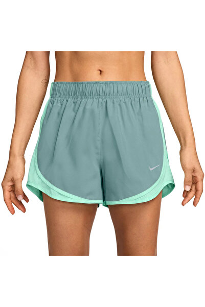 Nike Tempo Dri-Fit 3in Kadın Yeşil Koşu Şort