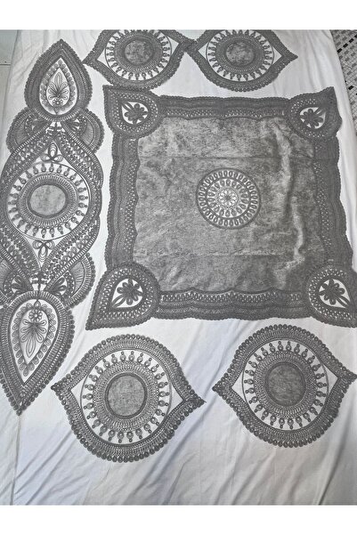 Moon Turkish Tablecloth set, 6 pieces