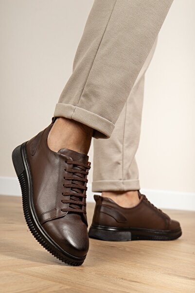 maximoda piele naturală , Talpă groasă, Real D piele S sneakerși Pantofi pent...