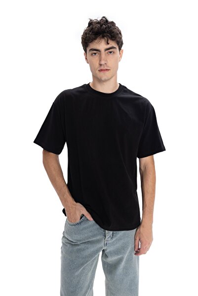 Hiccup Tricou GIESTO cu croială regulată și mânecă scurtă, guler rotund