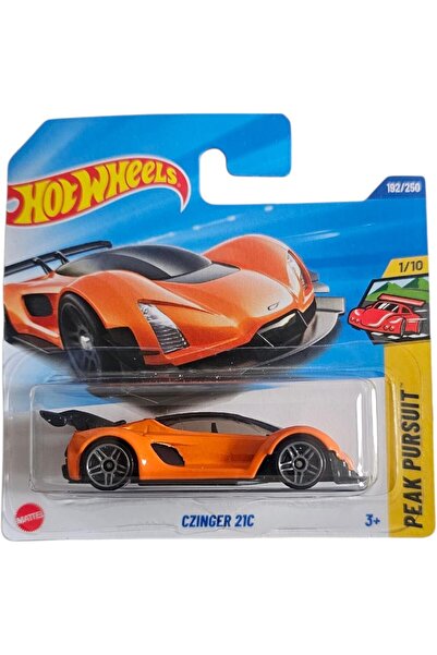 HOT WHEELS - Czinger 21C - Peak Persuit 1/10 - JBB31 - Short Card - turuncu