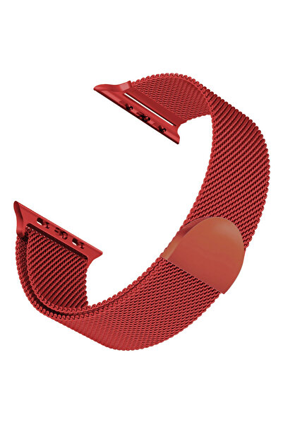 CaseOnn حزام شبكي معدني مغناطيسي متوافق مع ساعة أبل سيريز 11 مقاس 46 ملم بالل...