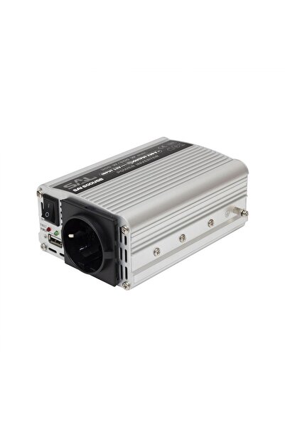 Sal Invertor auto de 300W cu USB, 12V la 230V (max. 600W), SAI 600USB