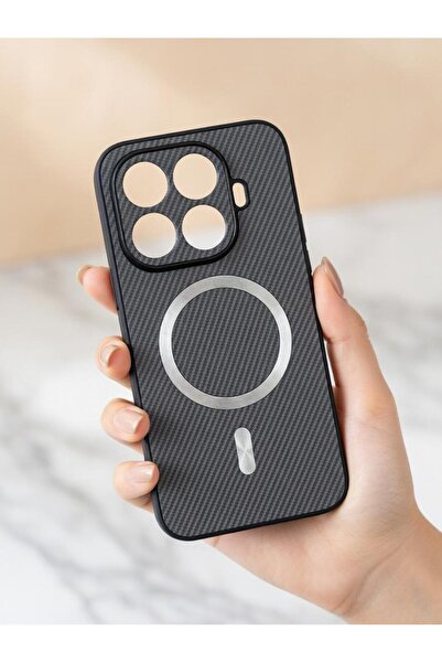 TECNOTREND Mİ 15T Pro 5G Uyumlu Telefon Kılıfı Karbon Fiber Dokulu Elektro Ka...