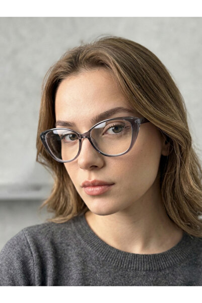 MONAL EYEWEAR Crow Cateye Blue Light Protection Blueblock Glasses Optical Fit...