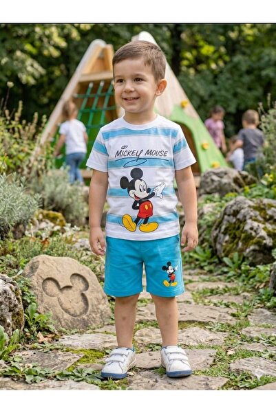 McA all inclusive طقم علوي وسفلي صيفي للأولاد