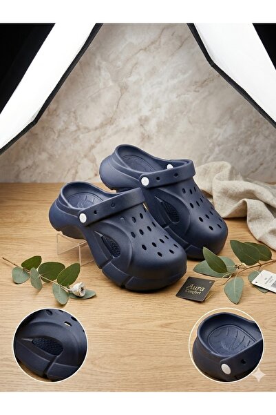 Behtah Kundura Closed Front High Platform Sole Slippers Garden Doctor Nurse D...