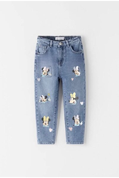 ZARİNA Mickey Detailed Jeans