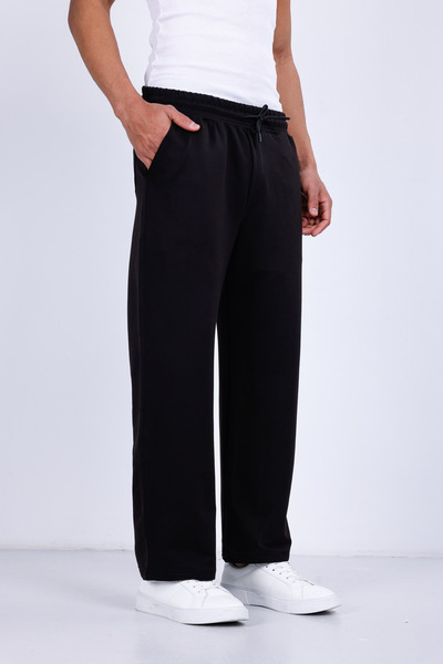 3MODA Pantaloni de trening largi pentru bărbați, cu picior drept