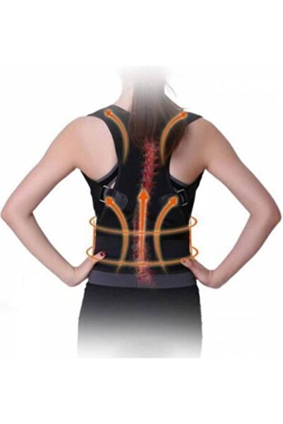 TUMKE Duruş Düzeltici Manyetik Korse Kamburluk Önleyici Bel Sırt Omuz Destekl...