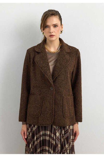 Ranasubaşı Felt Jacket Brown