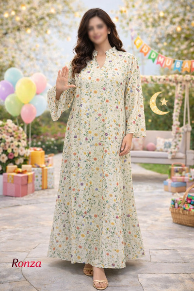 RONZA Elegant Garden Jellabiya