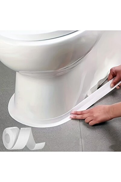 Arabest Waterproof Caulk Tape, Self-Adhesive Anti-Mold Sealing Strip, for Toi...