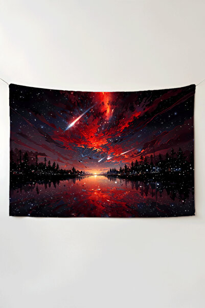 Charmbi Tapiserie de perete interstelară orizontală – Tapiserie de perete de ...