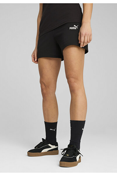 Puma Essentials Small No. 1 Logo High-Waist-Shorts